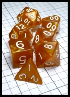 Dice : Dice - Dice Sets - Chinese Dice Gold Opaque Swirl - eBay Oct 2015
